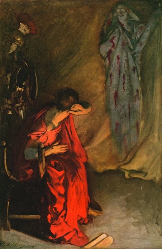 Bruto e il fantasma di Giulio Cesare